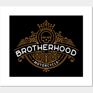 Brotherhood Motorcycle 2 Posters and Art